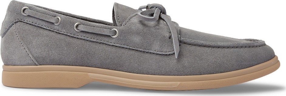 Brunello Cucinelli Suede Boat Shoes