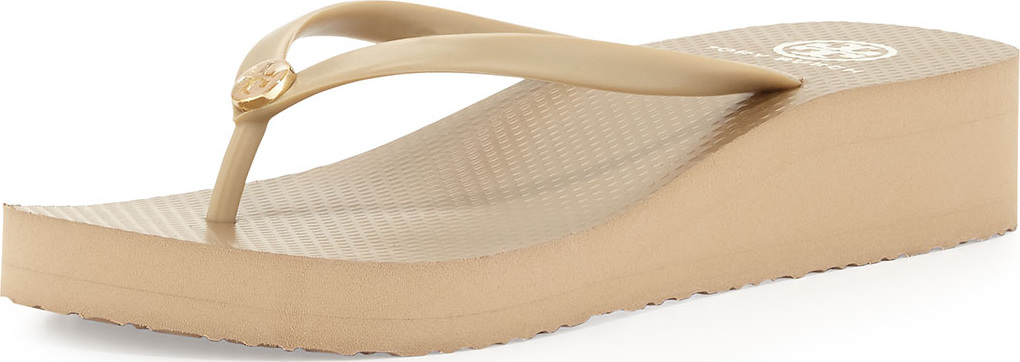 Tory Burch Rubber Wedge Flip-Flop