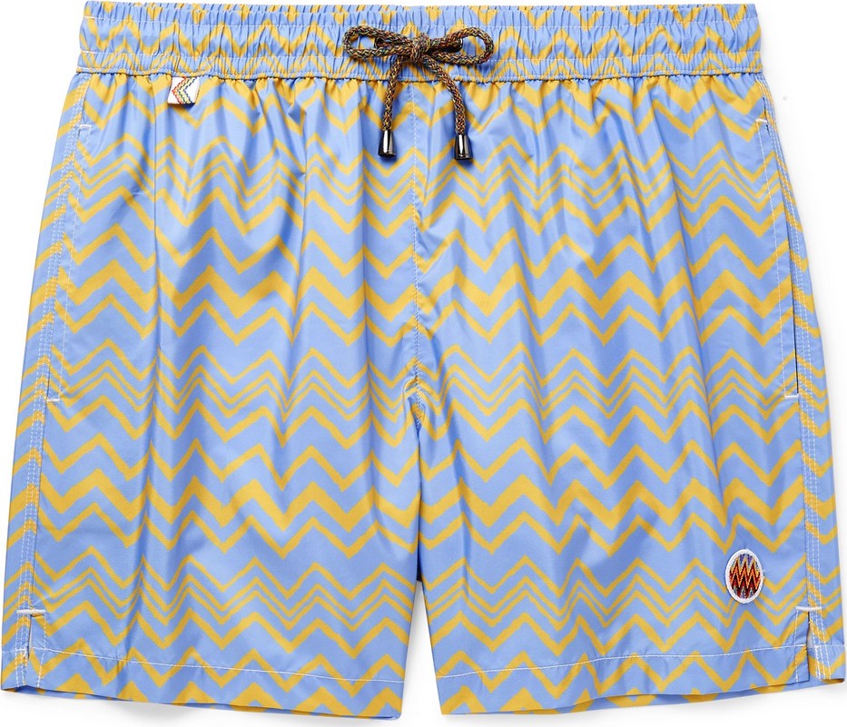 Missoni Mid-Length Printed Swim Shorts