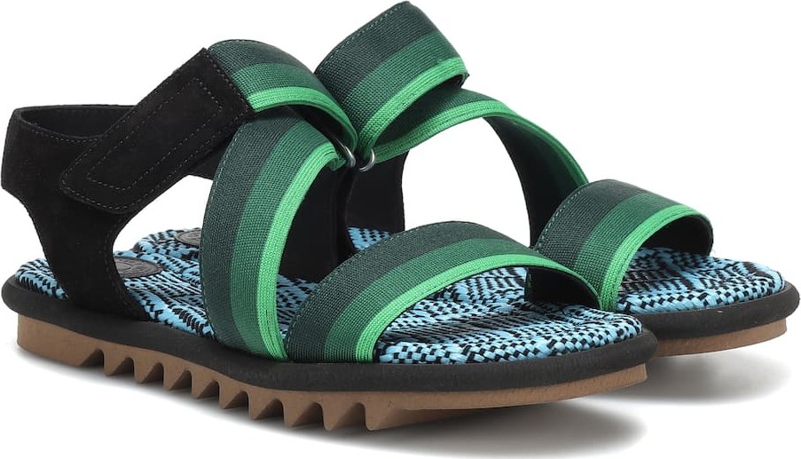 Dries Van Noten Striped sandals