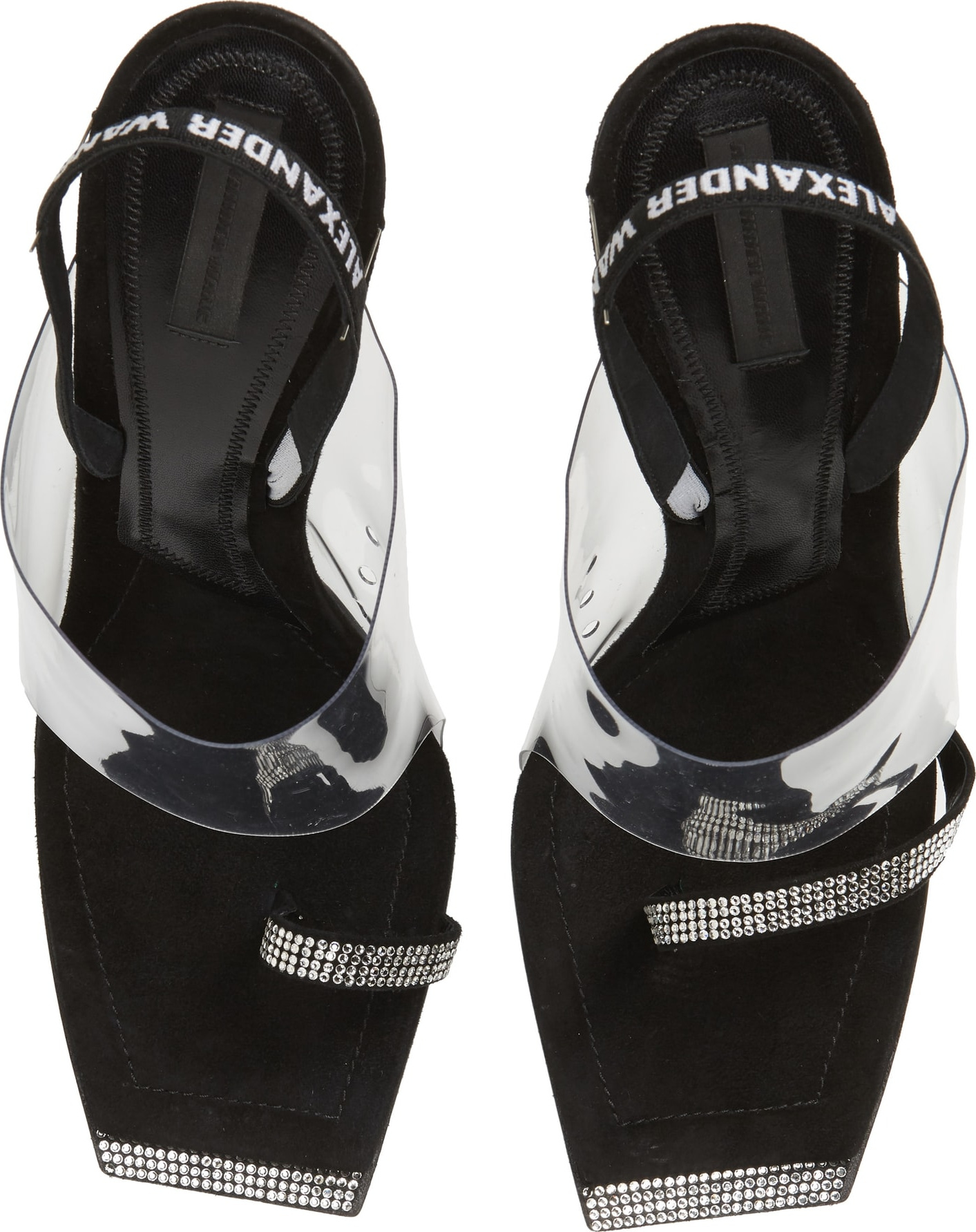 Alexander Wang Clear Shield Sandal