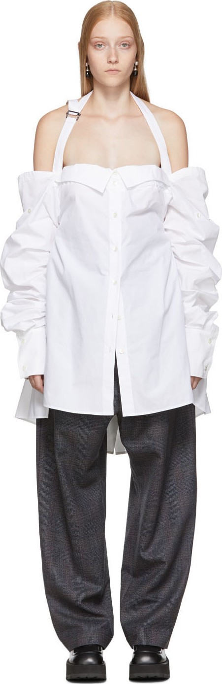 Ann Demeulemeester White Olda Shirt