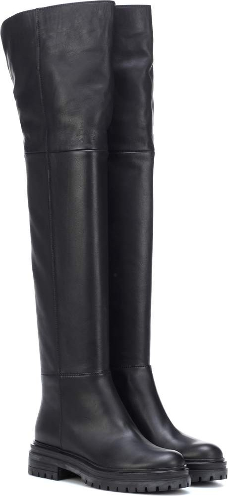 Gianvito Rossi Over-the-knee leather boots
