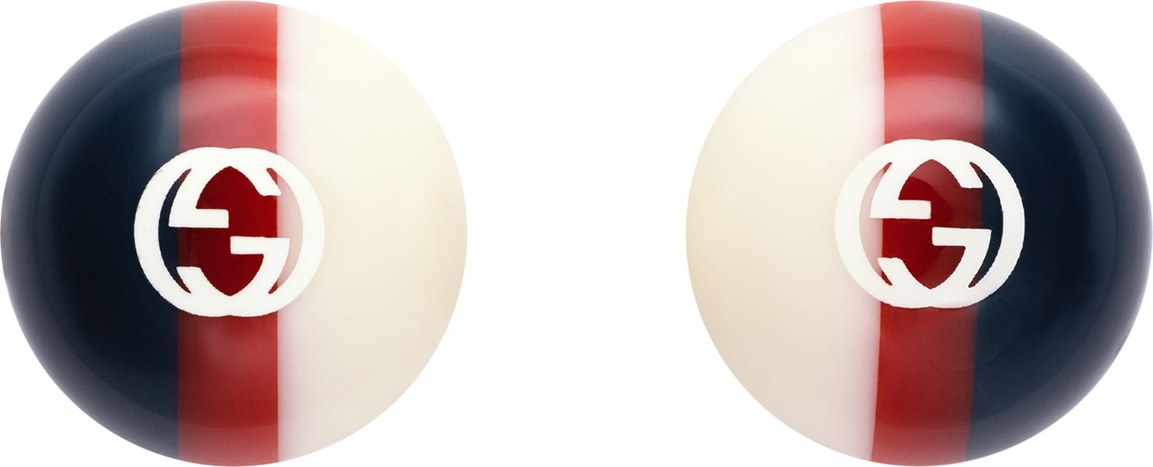 Gucci Stripe Stud Earrings