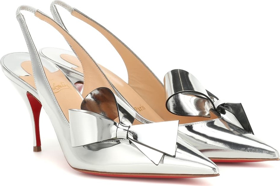 Christian Louboutin Clare Nodo 80 slingback pumps