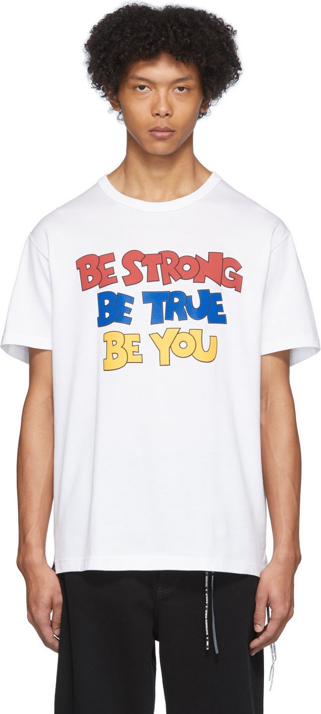 Mastermind World White 'Be True' T-Shirt