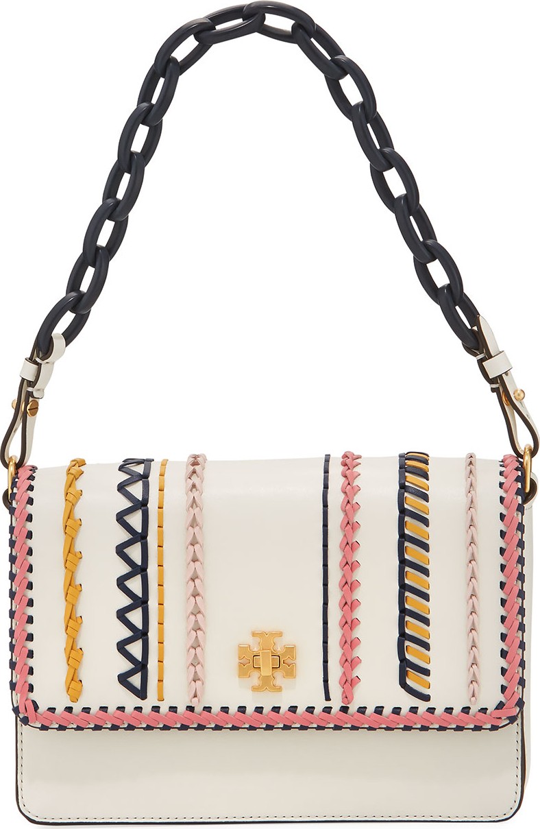 Tory Burch Kira Whip-Stitch Shoulder Bag