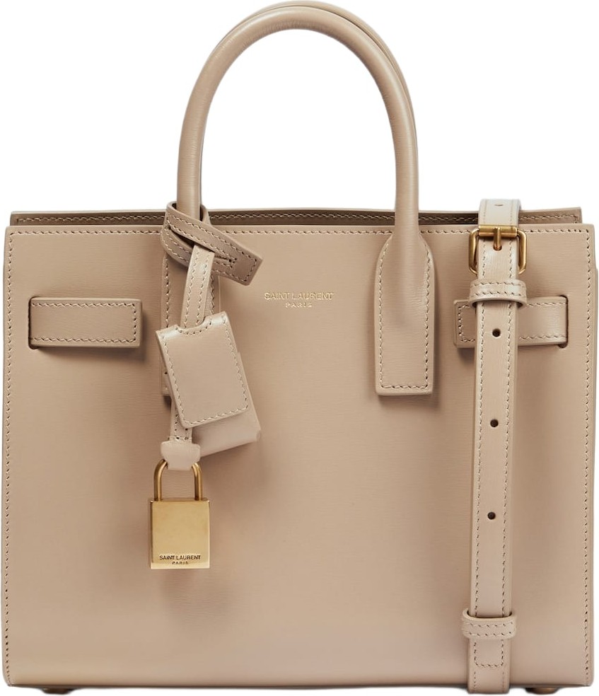 Saint Laurent - Sac De Jour Nano leather tote bag