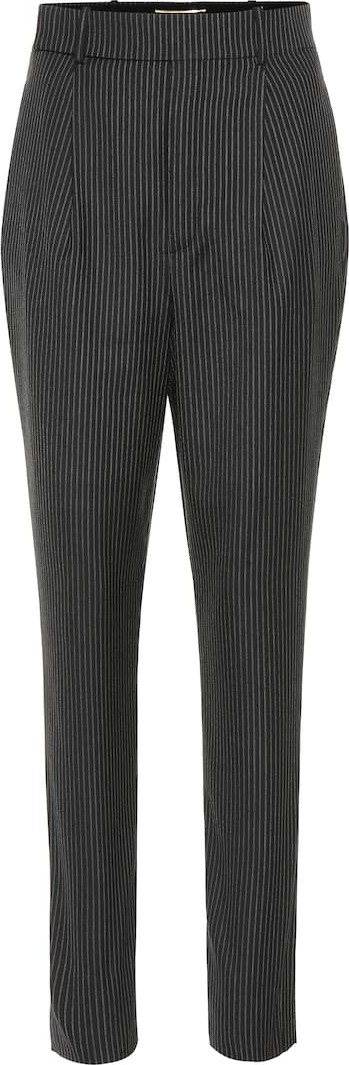 Saint Laurent High-rise wool pants