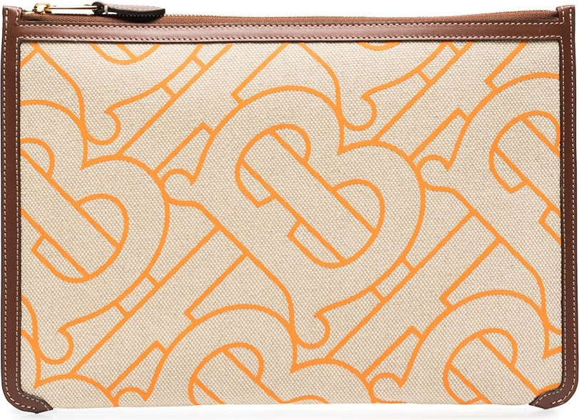 Burberry London England - Phyllis Monogram-print pouch