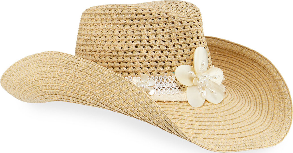 Eric Javits St. Tropez Woven Squishee Hat