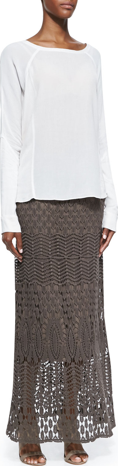XCVI Cecilia Crochet Skirt