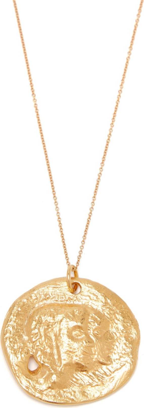 Alighieri The Other Side of the World gold-plated necklace