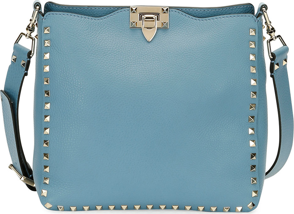 Valentino Rockstud Small Hobo Bag