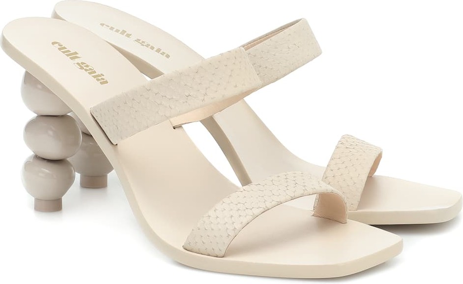 Cult Gaia Meta leather sandals