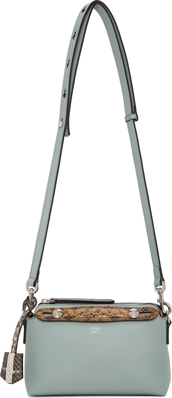 Fendi Blue Mini By The Way Bag