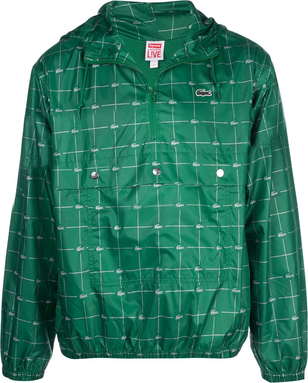 Supreme X Lacoste Reflective Grid Nylon