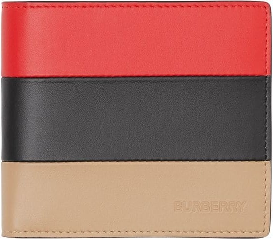 Burberry London England Colour-block international bifold wallet