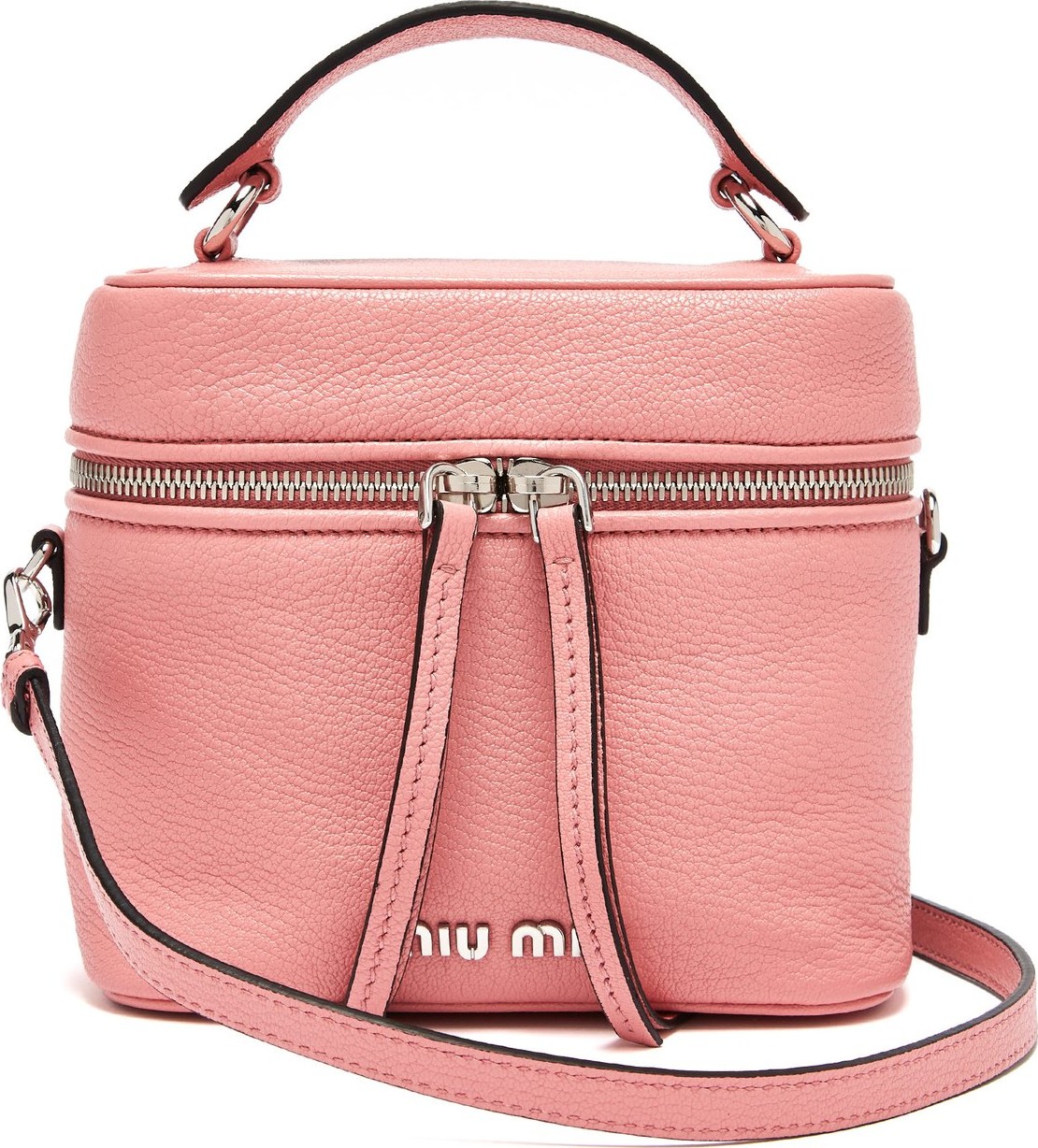 Miu Miu Leather cross-body beauty case
