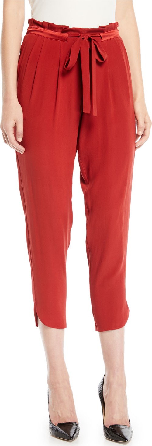 Ramy Brook Allyn Drawstring-Waist Jogger Pants