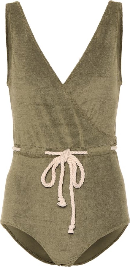 Lisa Marie Fernandez Yasmin terrycloth swimsuit