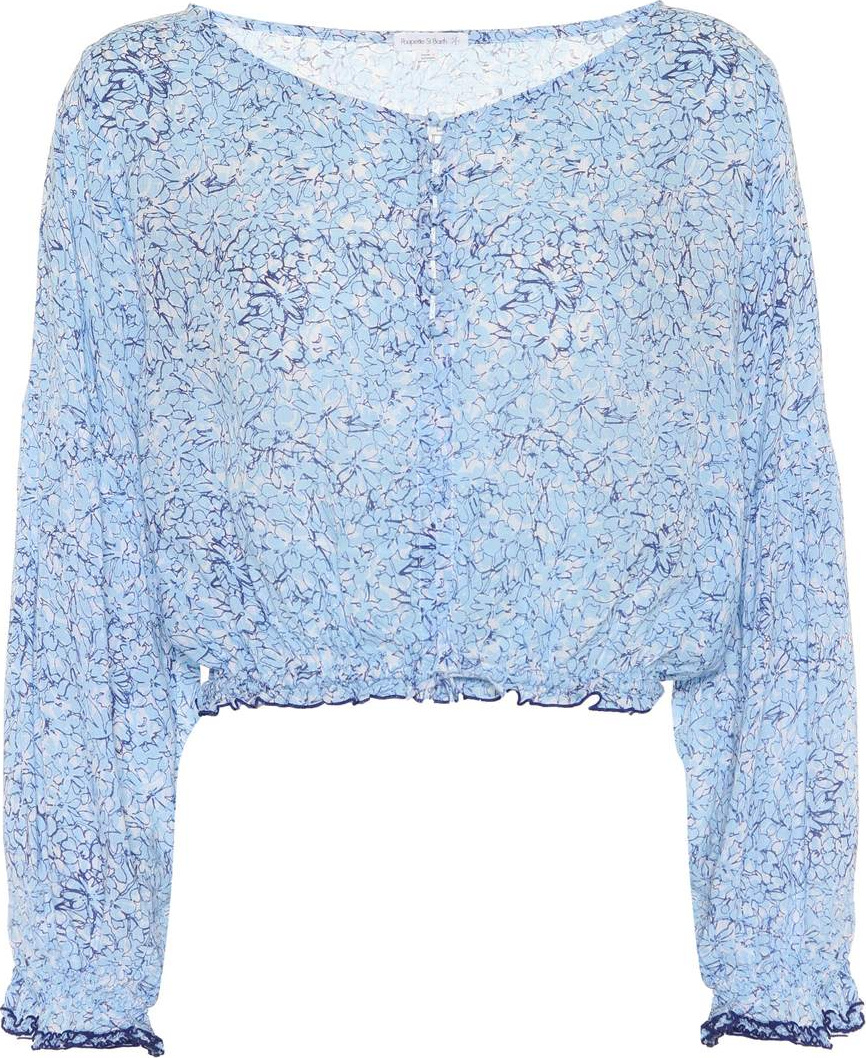 Poupette St Barth Bety floral-printed blouse