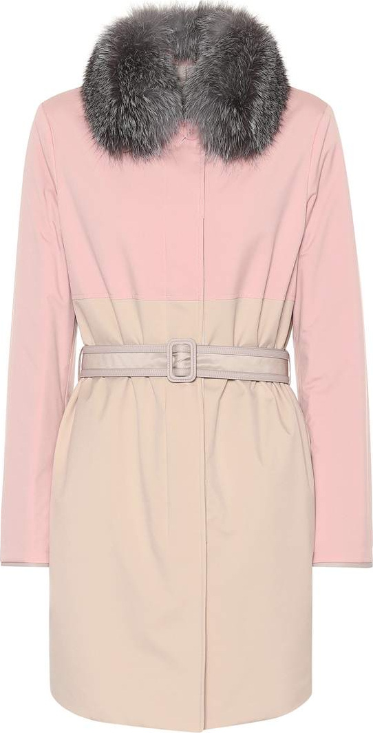 Loro Piana Belted reversible coat