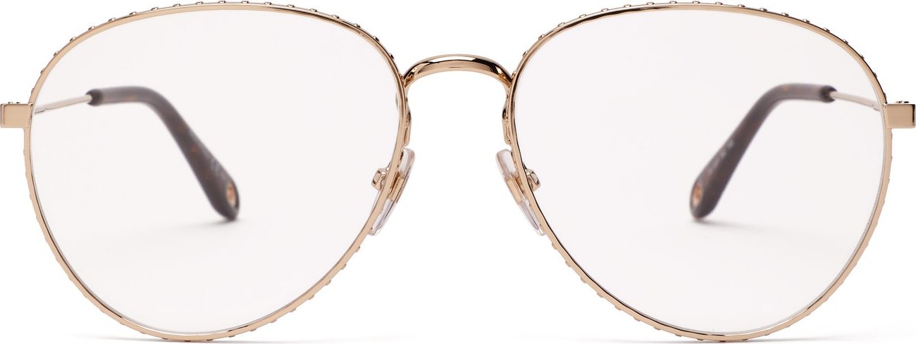 Givenchy Metal aviator glasses