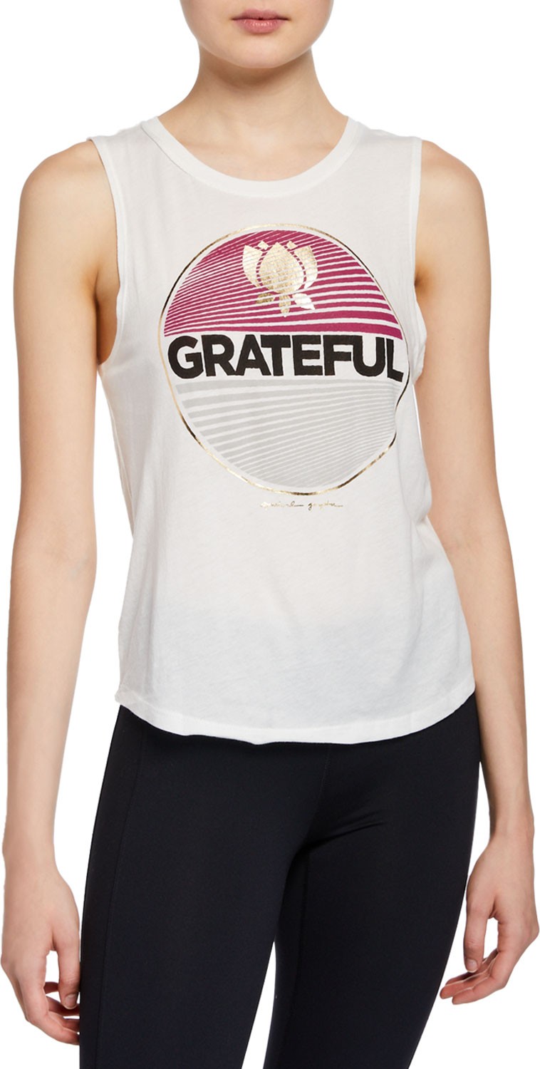 Spiritual Gangster Grateful Muscle Graphic Tank