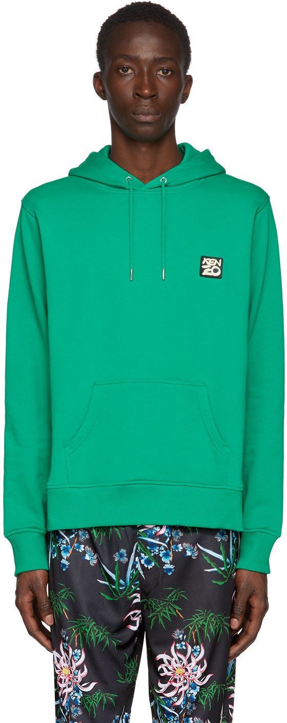 KENZO Green 'Ama Diver' Hoodie