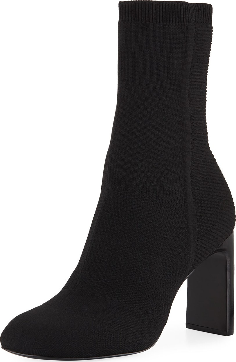 Rag & Bone Ellis Slim-Knit Ankle Boot