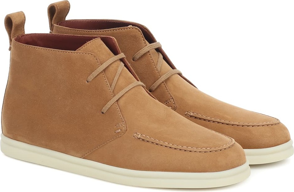 Loro Piana Namib Walk suede boots