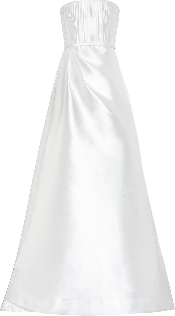 Alex Perry Georgia silk bridal gown