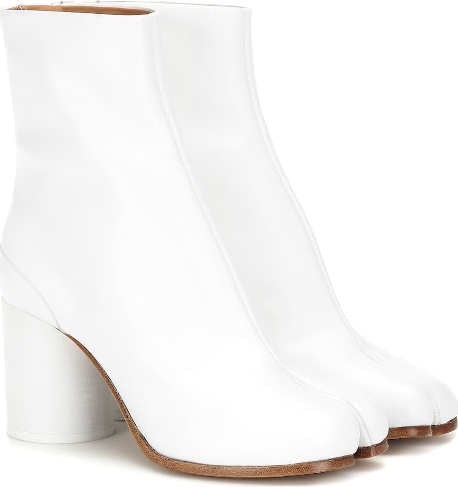 Maison Margiela Tabi leather ankle boots