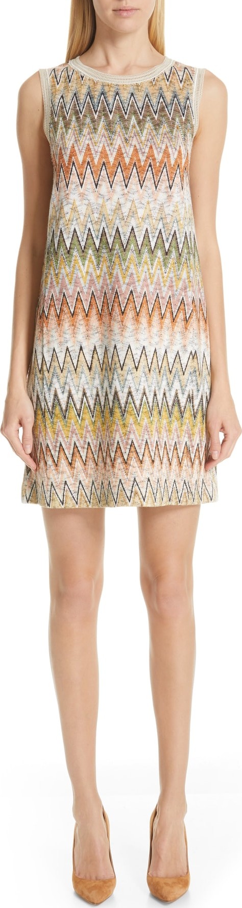 Missoni Zigzag Knit Shift Dress