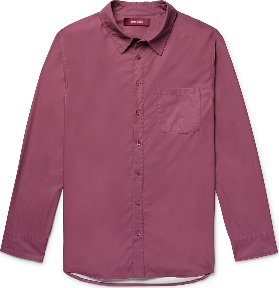 Sies Marjan Sander Washed-Shell Shirt