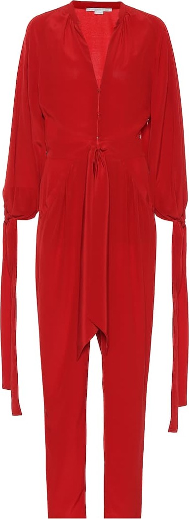 Stella McCartney Silk crêpe jumpsuit