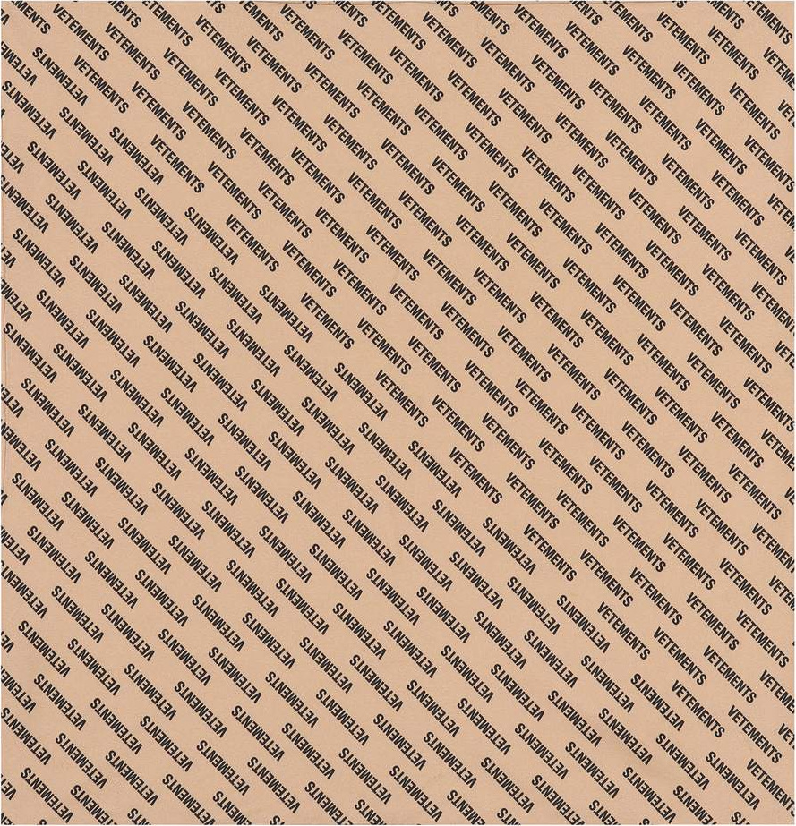 Vetements Logo-printed scarf