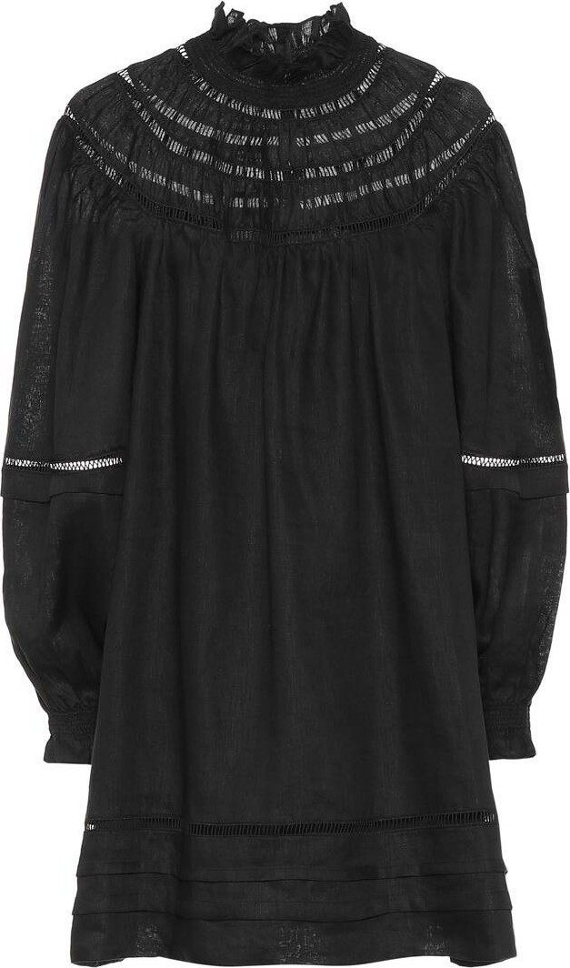 Isabel Marant Etoile Adenia linen minidress