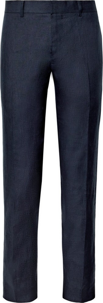 Club Monaco Grant Slim-Fit Linen Trousers