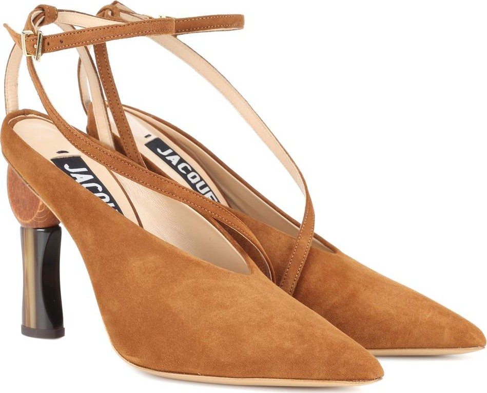 Jacquemus Faya suede pumps