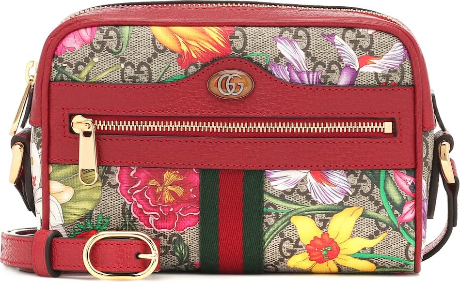 Gucci Exclusive to Mytheresa – Ophidia GG Flora shoulder bag