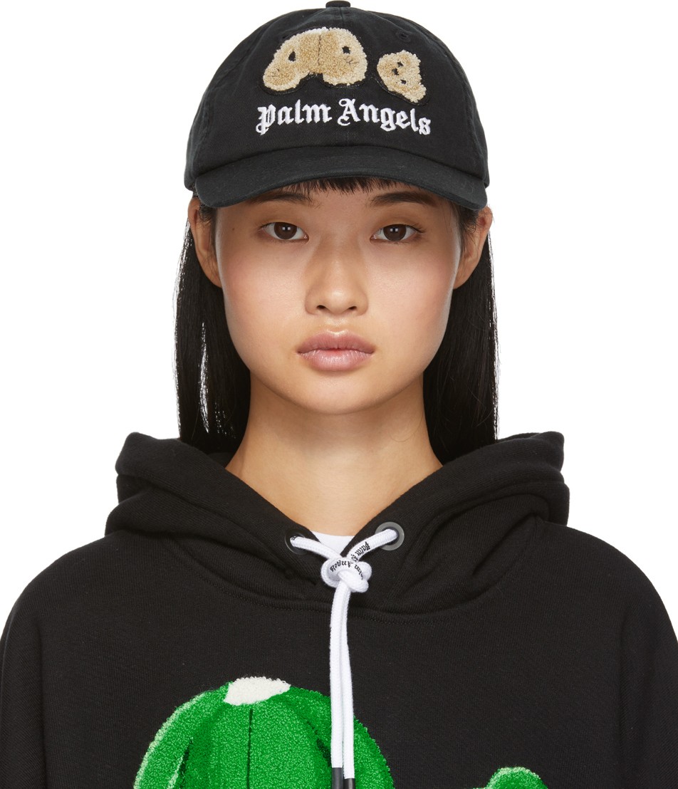Palm Angels Black Kill The Bear Cap