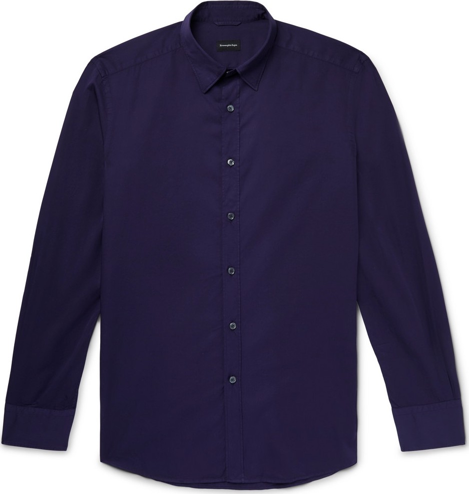 Ermenegildo Zegna Cotton-Poplin Shirt