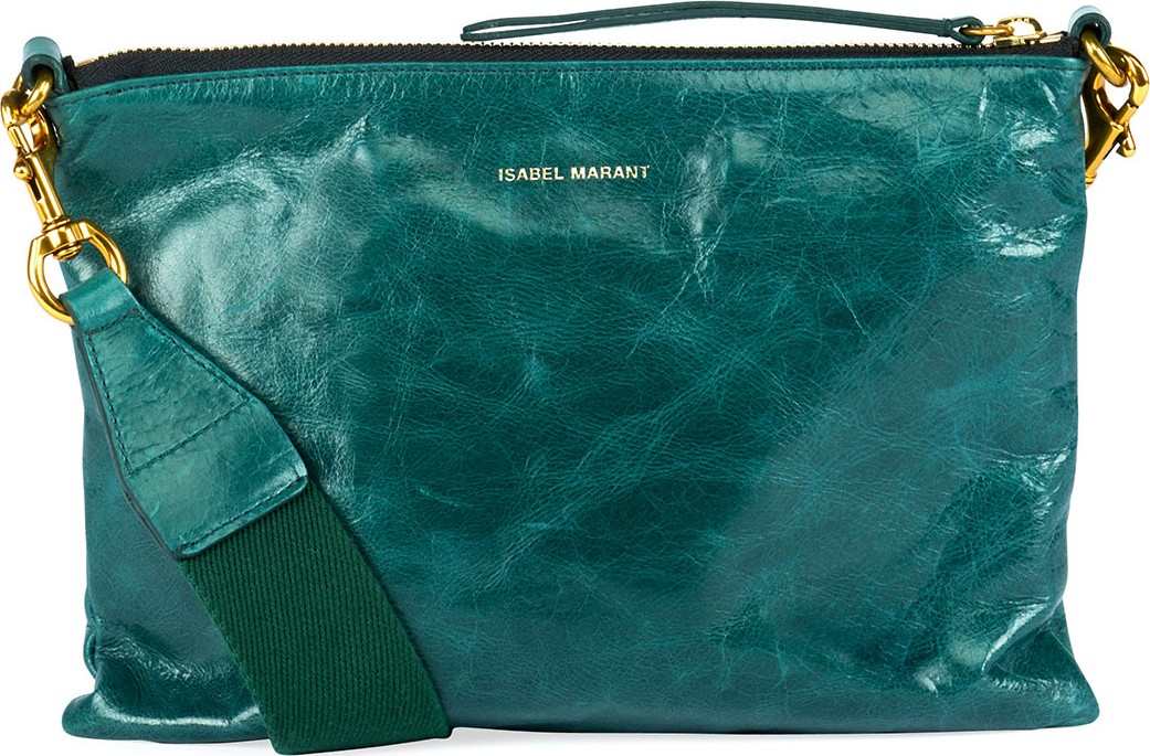 Isabel Marant Nessah Leather Shopper Crossbody Bag