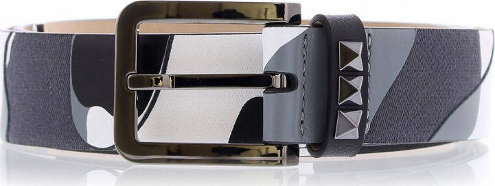 Valentino camouflage Rockstud belt