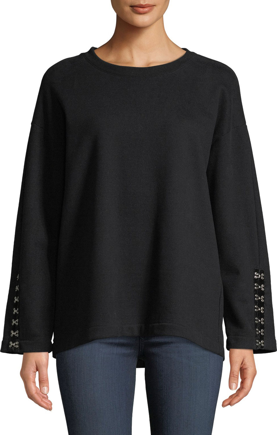 PAIGE Manon Crewneck Pullover Sweatshirt