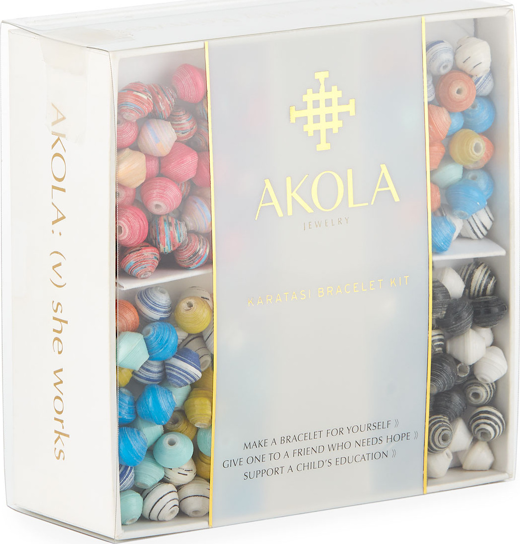 Akola Karatasi Build-Your-Own-Bracelet Set