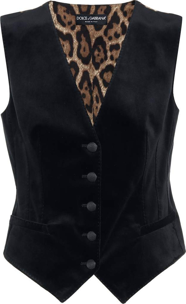 Dolce & Gabbana Velvet vest