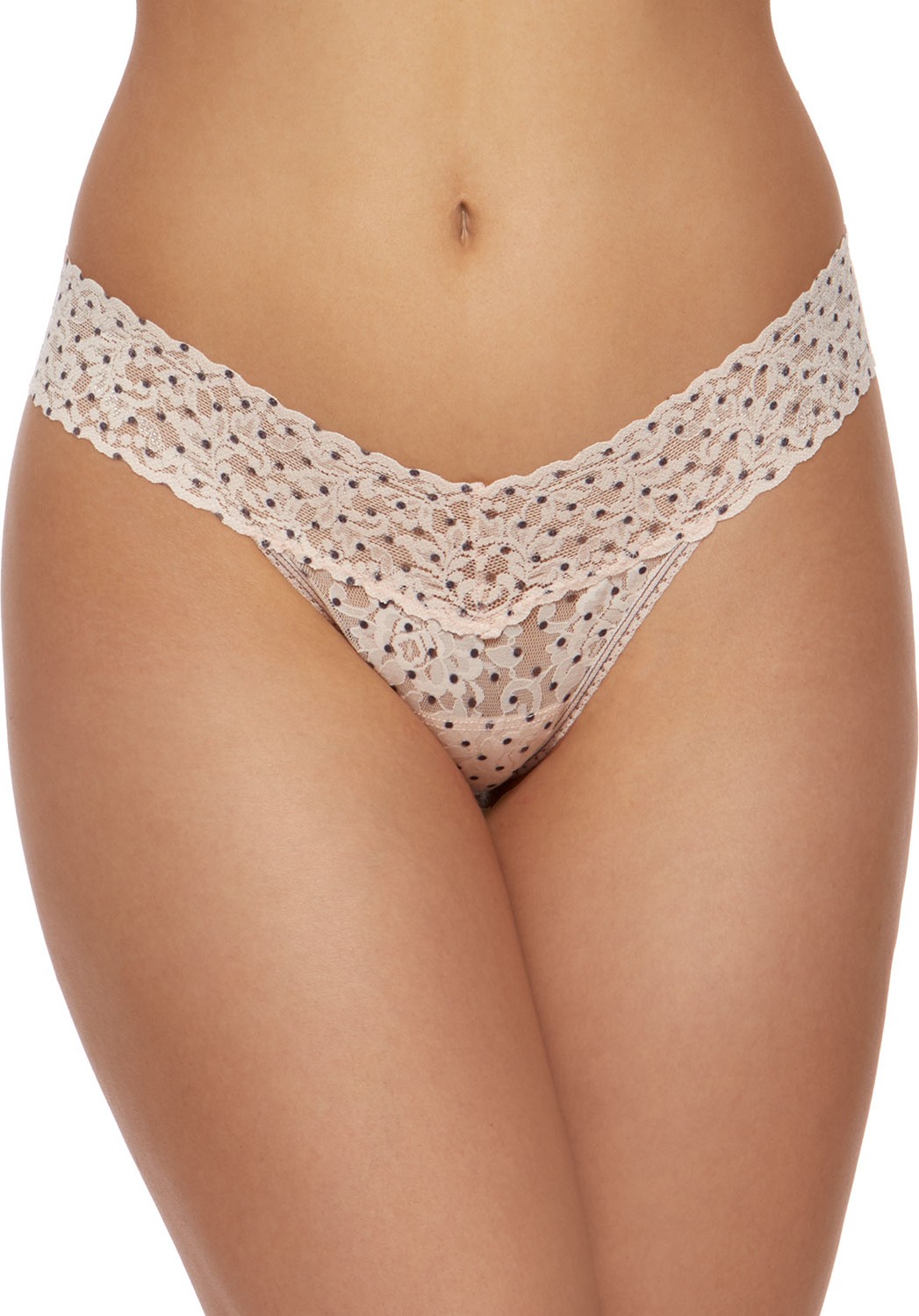 Hanky Panky Pixie Dot Low-Rise Lace Thong